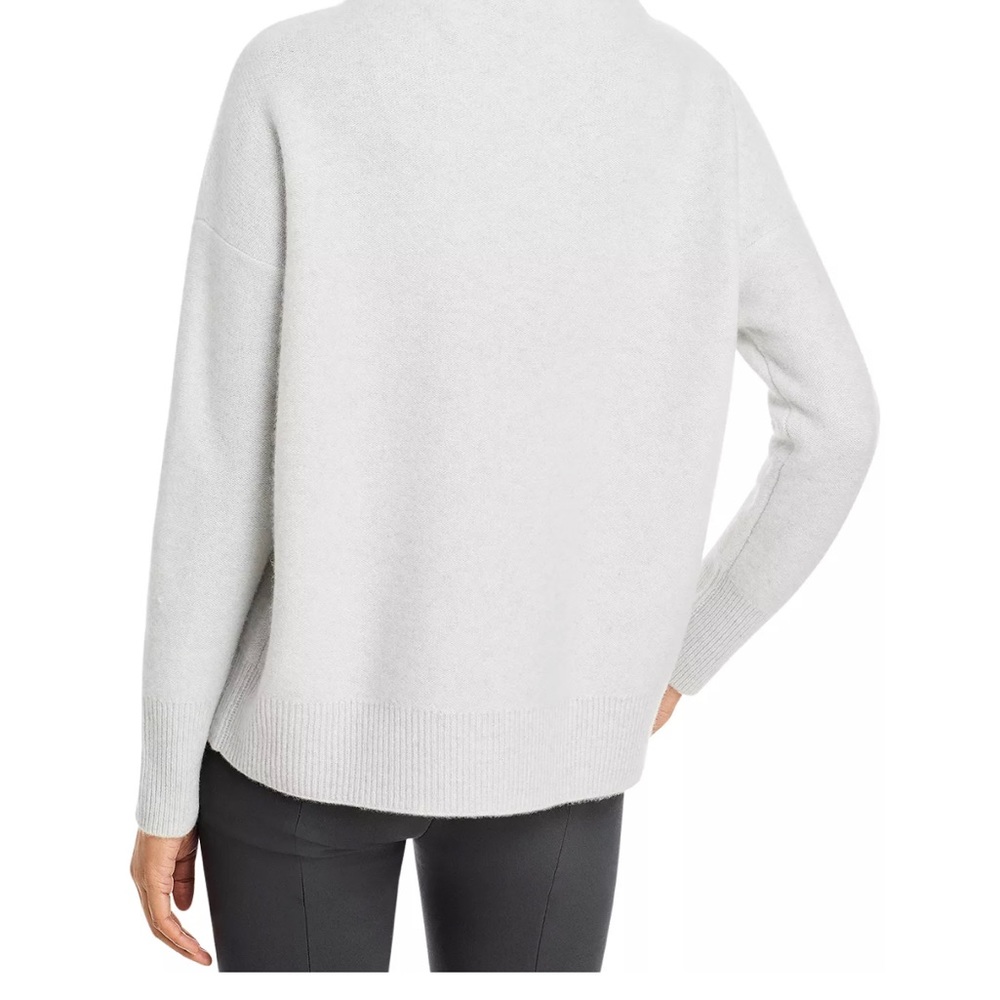 Boiled Cashmere Funnel Neck Sweater